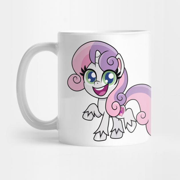 Pony Life Sweetie Belle by CloudyGlow